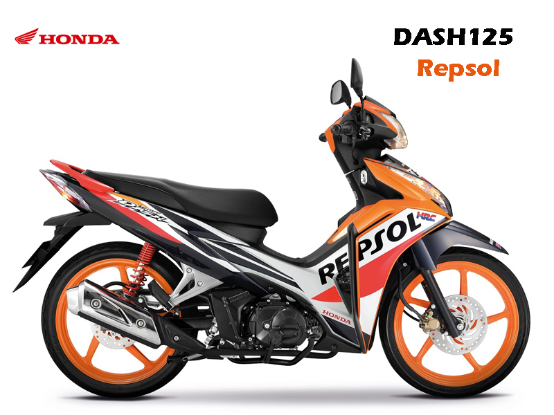Honda Dash125 2025, 2 thắng dĩa, NK Chính Hãng Malaysia tại Tây Ninh