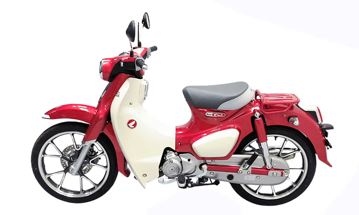 Honda Super C125 ABS, Nhập Nhật, Chính Hãng Màu Đỏ Cuối Cùng tại Tây Ninh