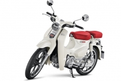 Honda Super Cub 125 Custom Edition Thái Lan 2025 màu trắng tại Tây Ninh